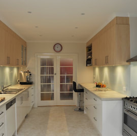 Galley kitchen design